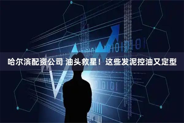 哈尔滨配资公司 油头救星！这些发泥控油又定型